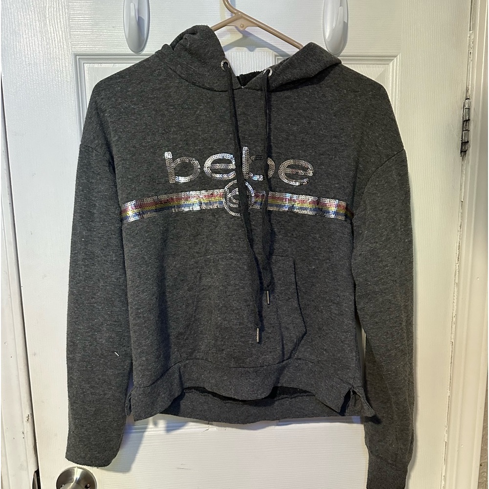 Shortly cropped bebe hoodie